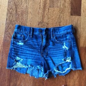 Hollister Ripped Jean shorts